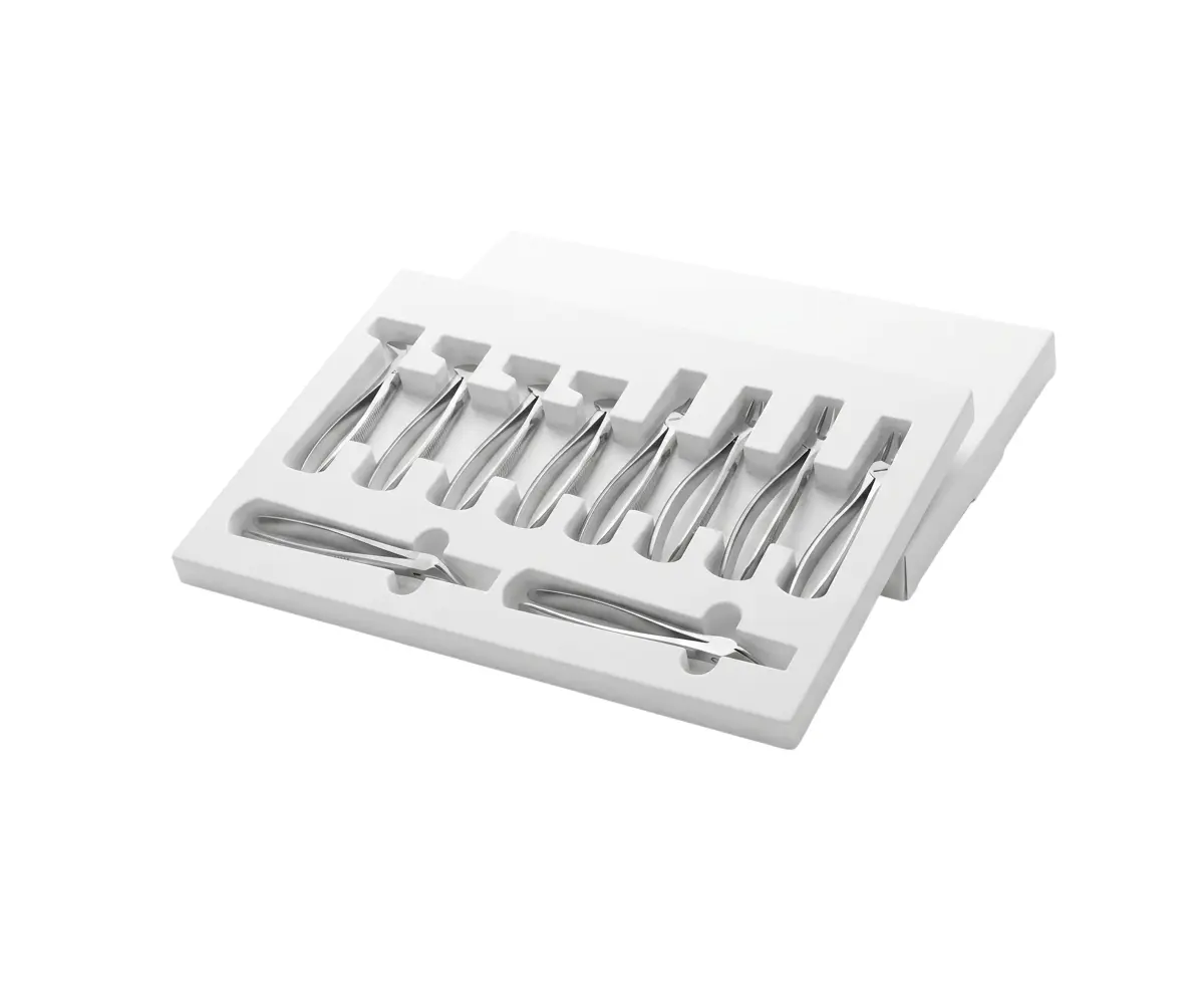 English Pattern Tooth Forceps Set of 10